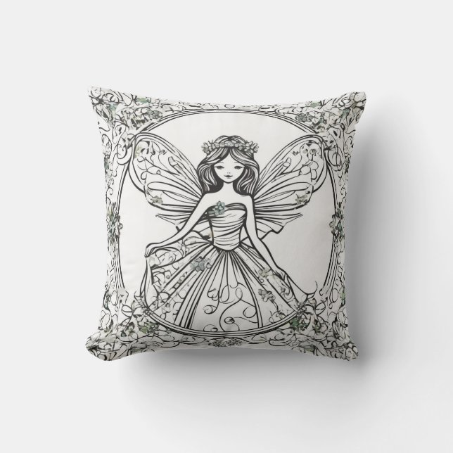 Fairy Charakter Pillow Cushion Kissen (Vorderseite)