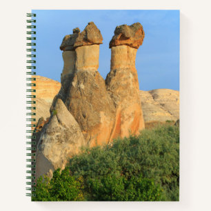 Fairy Chimneys bei Sunset Notizbuch