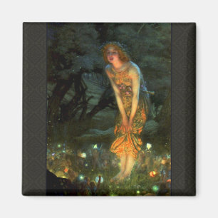 Fairy Circle Fairies Midsommer Eve Magnet