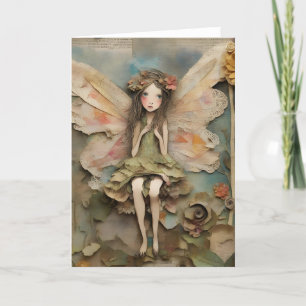 Fairy Collage Jedes Anlasses Card Karte