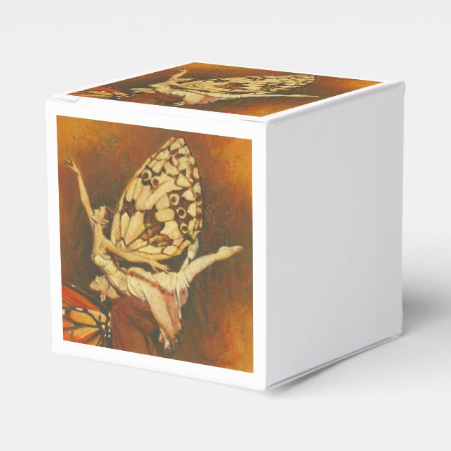 Fairy Couple Favor Box Geschenkschachtel (Vorderseite)