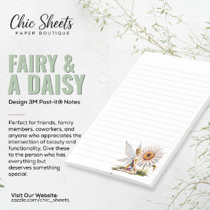 Fairy & Daisy Design Lignes Notes Post-it® 3M