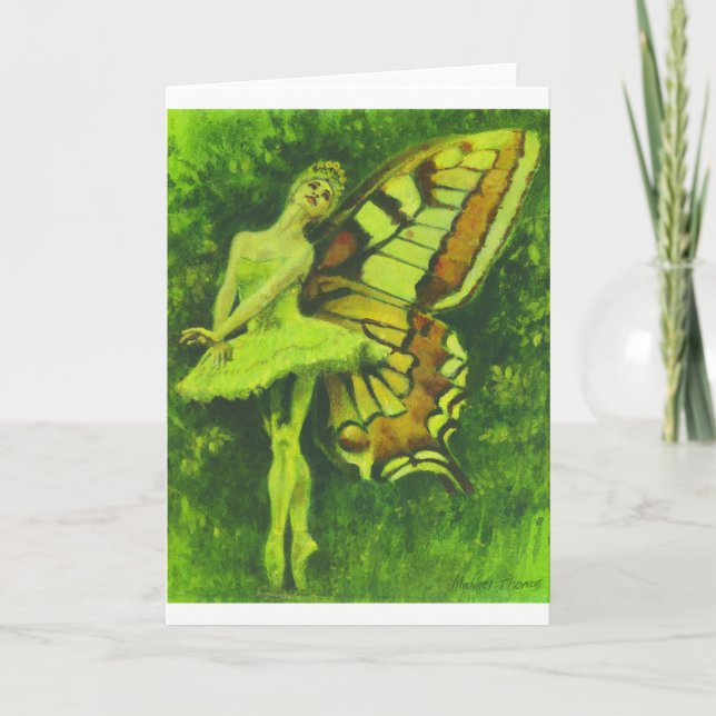 Fairy Dancer Greetings Card Karte (Vorderseite)