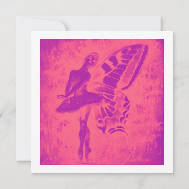 Fairy Dancer Invite Einladung (Vorderseite)