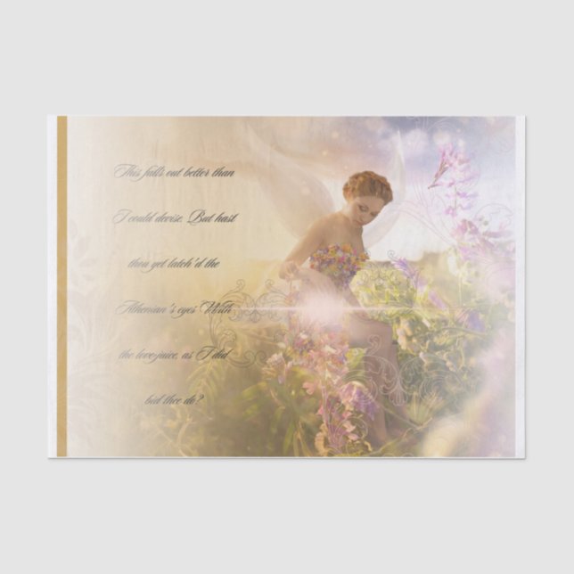 Fairy Decoupage Tissue Paper Seidenpapier (Vorderseite)