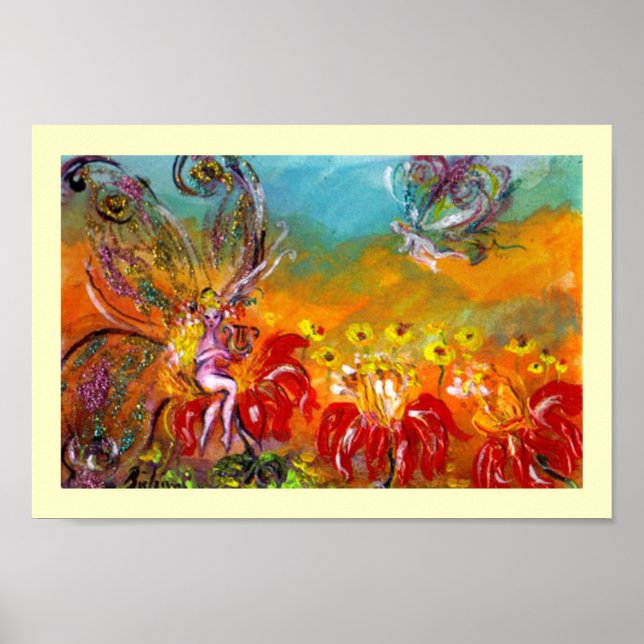 FAIRY DER ROTEN BLUME POSTER (Vorne)