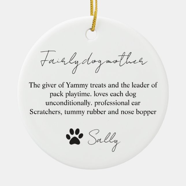 Fairy Dogmata - Dekoration - Geschenk Idee (Vorne)
