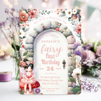 Fairy Door Black Hair Fairy erste Geburtstagsparty