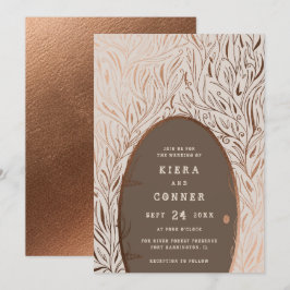 Fairy Door Irish Folklore Märchenbaum Hochzeit Einladung