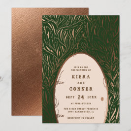 Fairy Door Irish Folklore Märchenbaum Hochzeit Einladung