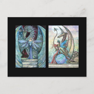 Fairy Dragon ACEO Karten von Molly Harrison