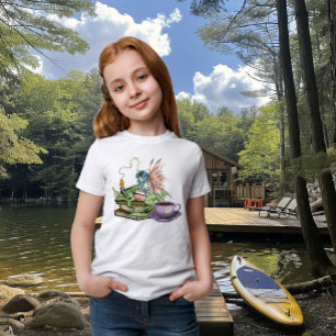 Fairy Dragon Bücher Tee Freundschaft