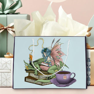 Fairy Dragon Bücher Tee Freundschaft Große Geschenktüte