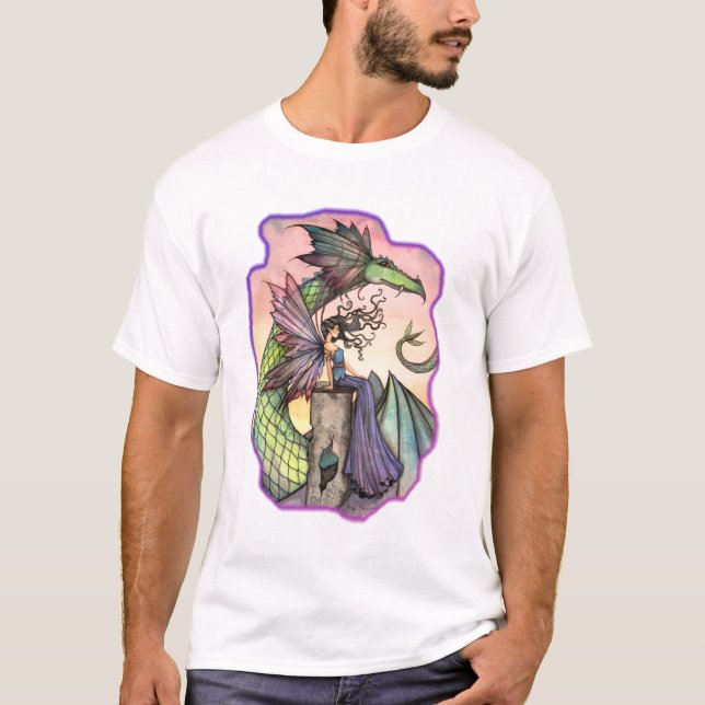 Fairy Dragon Shirt T - Shirt von Molly Harrison (Vorderseite)
