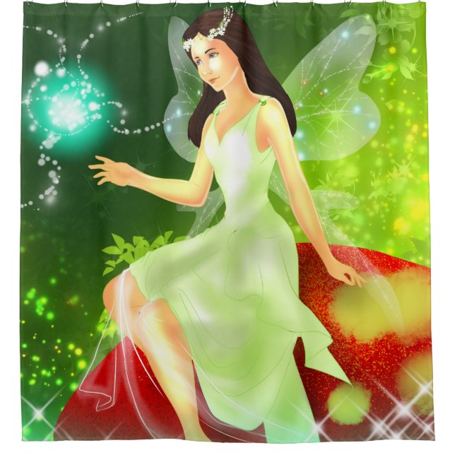 Fairy Duschvorhang (Vorderseite)