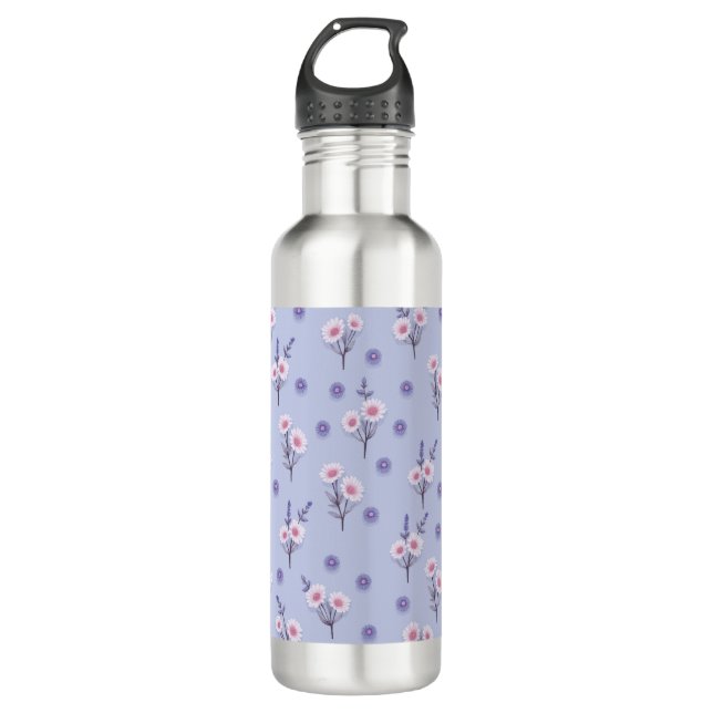 Fairy Dust Daisies Edelstahlflasche (Vorderseite)