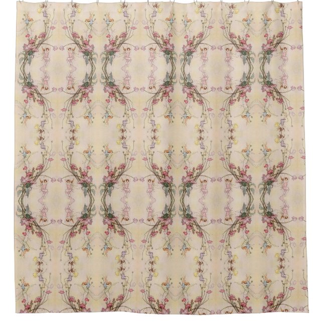 Fairy Dust Shower Curtain Duschvorhang (Vorderseite)
