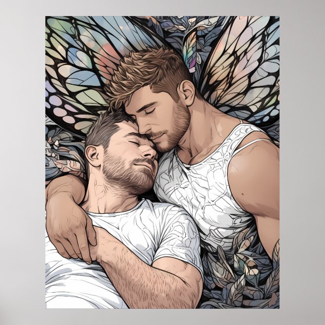 Fairy ever After - Masculine Male Fairy Poster (Vorne)