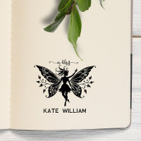 Fairy ex libris Briefmarke
