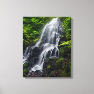 Fairy Falls Colombia River Gorge Oregon. Leinwanddruck
