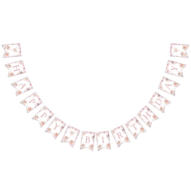 Fairy First Birthday Banner (Alle)