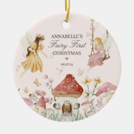 Fairy First Birthday Enchanted Keepake Ornament