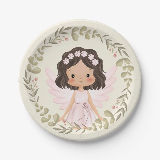 Fairy First Plate Pappteller (Vorderseite)