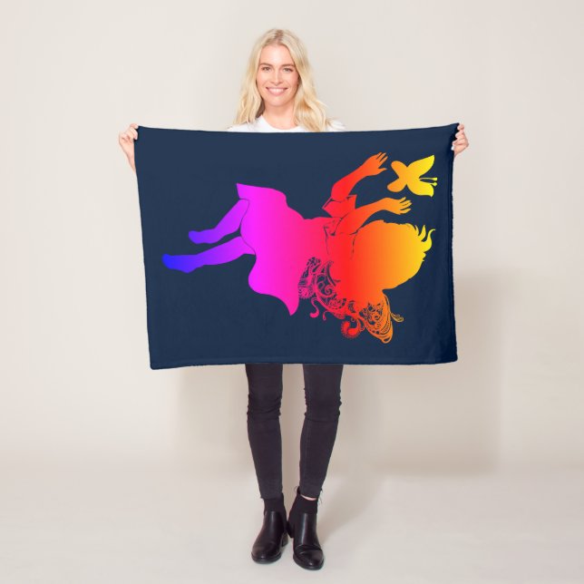 Fairy- Fleece-Blanket, 30"x40" Fleecedecke (Beispiel)