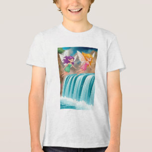 Fairy Flight Over Fallsex Tri-Blend Shirt