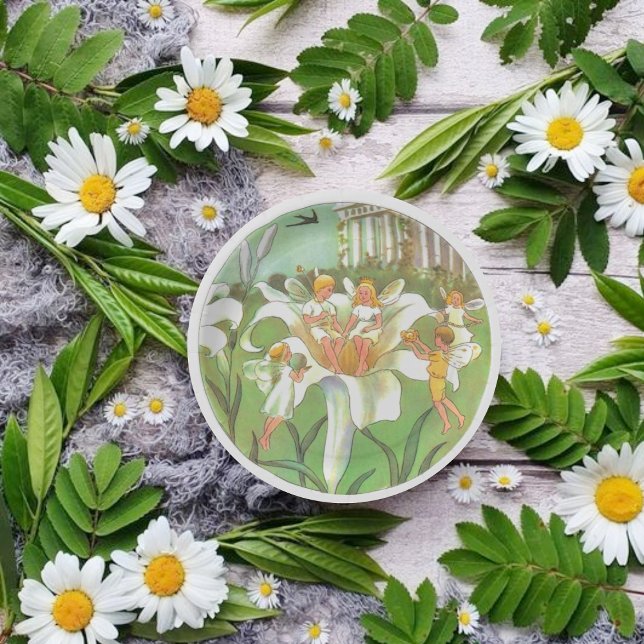 Fairy Floral Garden Bezauberter Wald Girl Geburtst Pappteller (Von Creator hochgeladen)