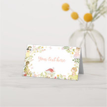 Fairy Floral Garden Birthday Party Food Tent