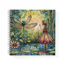 Fairy flüstert das Dragonfly-HB-Notebook