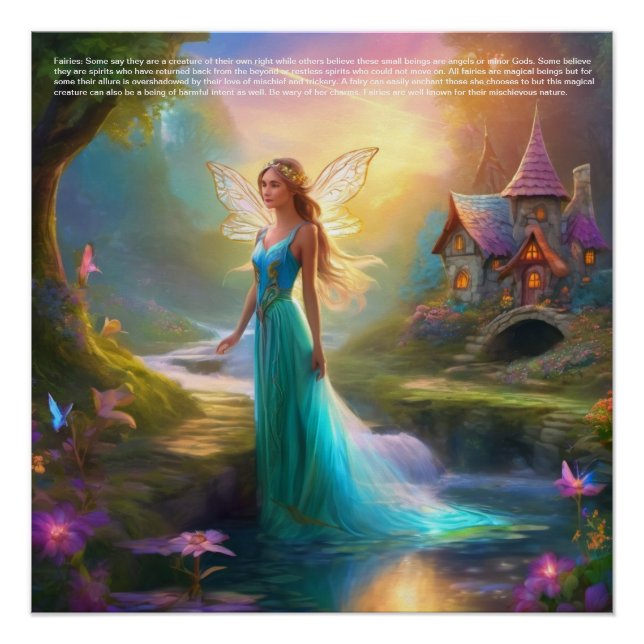 Fairy Folklore Poster (Vorderseite)