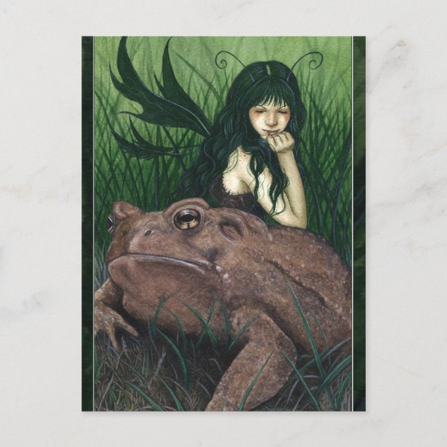 Fairy Friend Postcard Postkarte (Vorderseite)