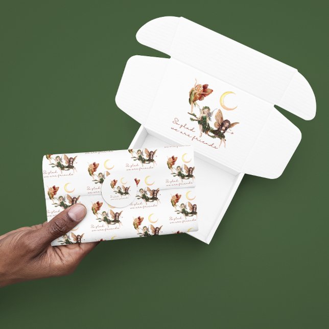 Fairy Friends Tissue Paper Seidenpapier (Let a friend know how much they mean to you with this fairy tissue paper! Matching collection! )