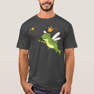 Fairy Frog Wildlife Mystical Animal Frog Fairy Lov T-Shirt