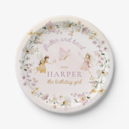 Fairy Garden Birthday Paper Tellers Pappteller