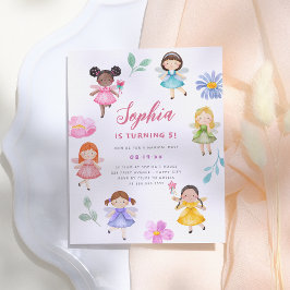 Fairy Garden Floral Girl Budget Geburtstagsparty