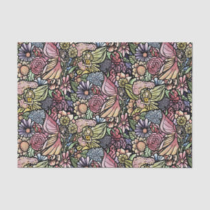 Fairy Garden Gardening Flower Gardens Fairies Seidenpapier