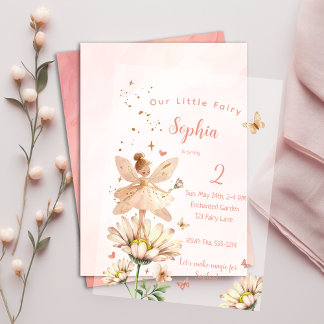 Fairy Garden Girl Foto Geburtstag