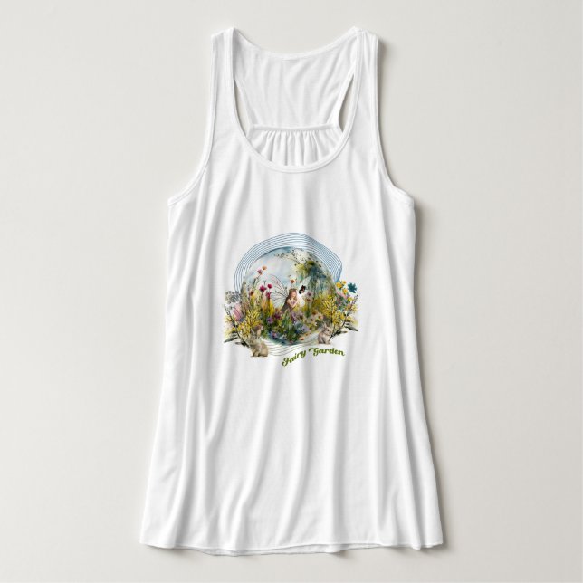 Fairy Garden Magic Tank Top (Design Vorderseite)
