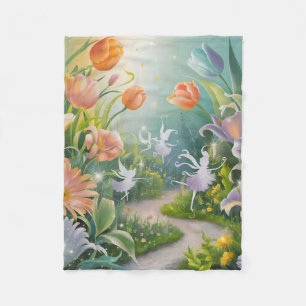 Fairy Garden Textiles Fleecedecke