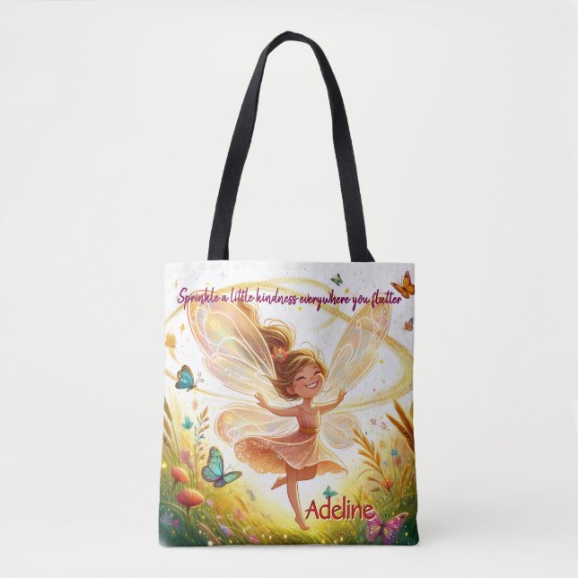 Fairy Garden Tote Bag Tasche (Vorderseite)