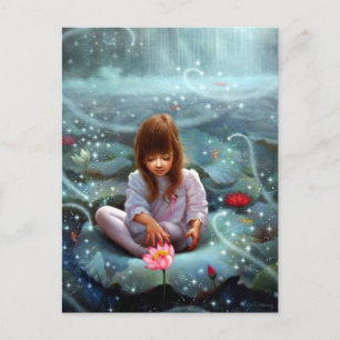 Fairy Girl and the Seven 3 Postkarte