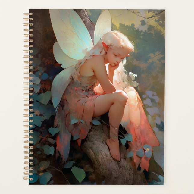Fairy Girl Fantasy Art Planer (Vorderseite)