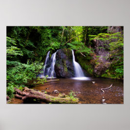 Fairy Glen Wasserfall, Rosemarkie, Schottland Post Poster