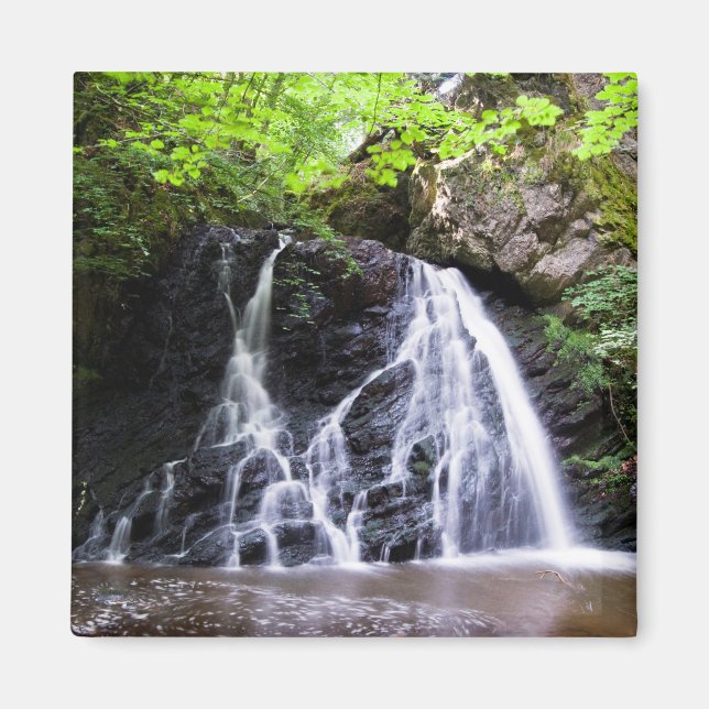 Fairy Glen Wasserfall, Rosemarkie, Scotland Magnet (Vorne)