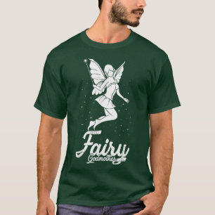 Fairy Godmutter Blume Magical Wand Fantasy T-Shirt