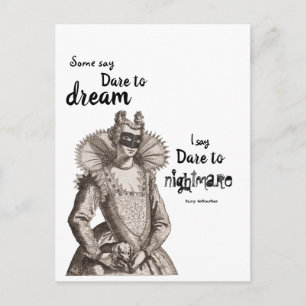Fairy Gothmère Oser à Nightmare carte postale