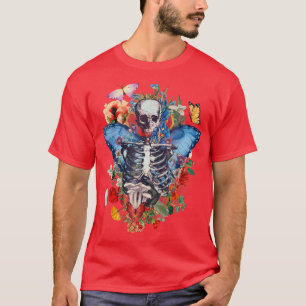 Fairy Grunge Butterfly Wing Skeleton Fairycore Aes T-Shirt